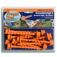 SÚPRAVA SKRUTKOVÝCH KRÚŽKOV PEGGY PEG S 12cm 12 ks. SÚPRAVA SKRUTKOVÝCH KRÚŽKOV PEGGY PEG S 12cm 12 ks.