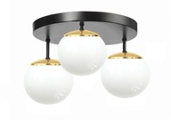 STROPNÉ SVIETIDLO DO OBÝVAČKY, DORA II GOLD 5-302KO LED STROPNÉ SVIETIDLO DO OBÝVAČKY, DORA II GOLD 5-302KO LED