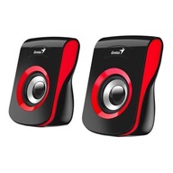 Reproduktory Genius SP-Q180, 2.0, 6W, čierno-červené, Reproduktory Genius SP-Q180, 2.0, 6W, čierno-červené,