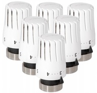 TERMOSTATICKÁ HLAVA DO RADIÁTORA BIELY TERMOSTAT 6 KS ZÁVIT M30x1,5 TERMOSTATICKÁ HLAVA DO RADIÁTORA BIELY TERMOSTAT 6 KS ZÁVIT M30x1,5