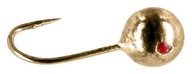 Okrúhla guľatá Mormyshka MIKADO 4mm (zlatá)