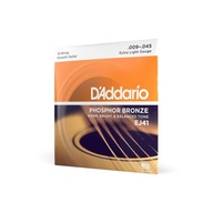 Struny na akustickú gitaru D'Addario EJ41 Struny na akustickú gitaru D'Addario EJ41