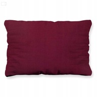 Bavlnená obliečka na vankúš 50x80 Plain Ola Burgundy Bavlnená obliečka na vankúš 50x80 Plain Ola Burgundy