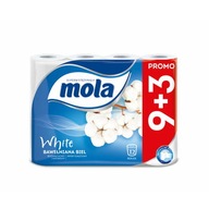 Mola White Cotton 2-vrstvový toaletný papier