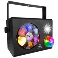 LIGHT4ME PARTY BOX disco efekt LED guľôčkové laserové stroboskopické gobo LIGHT4ME PARTY BOX disco efekt LED guľôčkové laserové stroboskopické gobo