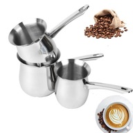 SÚPRAVA TURECKEJ KÁVOVÉ KÁVY HRNIEC NA MLIEKO BARISTA SÚPRAVA TURECKEJ KÁVOVÉ KÁVY HRNIEC NA MLIEKO BARISTA