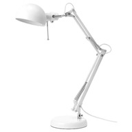 STOLNÁ LAMPA, IKEA FORSA STOLNÁ LAMPA, BIELA STOLNÁ LAMPA, IKEA FORSA STOLNÁ LAMPA, BIELA