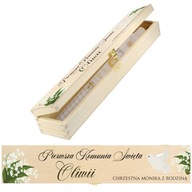 Suvenír Communion From Godmother Box na sviečku Suvenír Communion From Godmother Box na sviečku