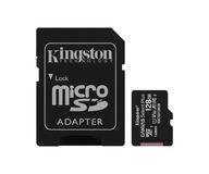 Pamäťová karta Kingston 128GB microSDXC Canvas Select Plus 100MB/s + adaptér Pamäťová karta Kingston 128GB microSDXC Canvas Select Plus 100MB/s + adaptér