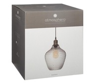 GLAMOUR LOFT SKLENENÁ STROPNÁ LAMPA 21 CM DYM GLAMOUR LOFT SKLENENÁ STROPNÁ LAMPA 21 CM DYM