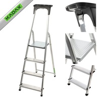 KADAX HOME HLINÍKOVÝ REBRÍK 4 STUPEŇ + HÁK KADAX HOME HLINÍKOVÝ REBRÍK 4 STUPEŇ + HÁK