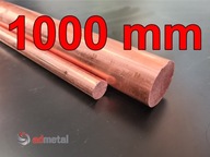 Medená, medená tyč fi 10mm M1Ez4