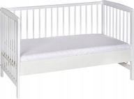 Micky bočná posteľ biela 120x60cm