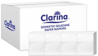 Clarina obrúsky 17 x 17 cm 4 800 ks papier Clarina obrúsky 17 x 17 cm 4 800 ks papier