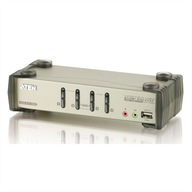 Prepínač ATEN KVM VGA USB HUB 4 porty CS1734B