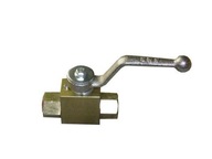 Dvojcestný hydraulický guľový ventil 25 MPA 1/4