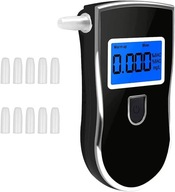 Digitálny alkohol tester s LCD obrazovkou a 10 náustkami, Digitálny alkohol tester s LCD obrazovkou a 10 náustkami,