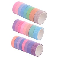 24 kotúčová páska na notebook Washi páska s možnosťou zápisu 24 kotúčová páska na notebook Washi páska s možnosťou zápisu