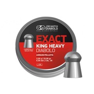 Diabolo pelety JSB Exact KING ťažké 6,35 mm 150 ks. Diabolo pelety JSB Exact KING ťažké 6,35 mm 150 ks.