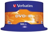 DVD-R AZO 4,7GB rýchlosť 16x torta 50ks