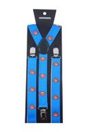 Podväzky na nohavice vysoké 120-200 cm ROZPRÁVKOVÝ SUPERHRDINA SUPERMAN Podväzky na nohavice vysoké 120-200 cm ROZPRÁVKOVÝ SUPERHRDINA SUPERMAN