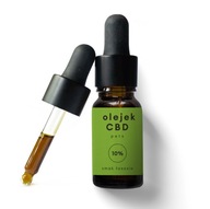 CBD olej 10% tmavý PLNÉ SPEKTRUM pre zvieratá 10 ml RÝCHLA DOPRAVA!