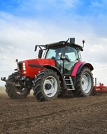 deka deka kockovaný velúrový prehoz Traktor traktor 120x150 cm
