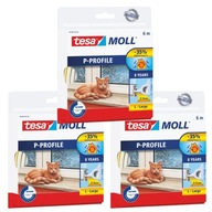 Tesnenie okna TESA PVC, P profil 6m x 3 Tesnenie okna TESA PVC, P profil 6m x 3