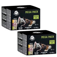 PetRepublic mix príchutí pre psov malých plemien 24x100g