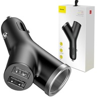BASEUS Y TYP 2XUSB AUTONABÍJAČKA 3,4A 40W BASEUS Y TYP 2XUSB AUTONABÍJAČKA 3,4A 40W