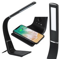 Stolná LED lampa, indukčná Qi TOUCH nabíjačka Stolná LED lampa, indukčná Qi TOUCH nabíjačka