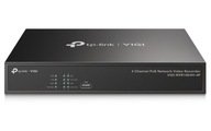 TP-LINK VIGI NVR1004H-4P RECORDER 4 kanálový PoE+