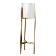 Moderný stojan na kvetináče 20cmx70cm biely Moderný stojan na kvetináče 20cmx70cm biely