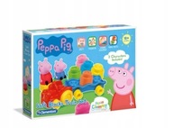 Clementoni Clemmy Blocks vlak Peppa Pig 17249 Clementoni Clemmy Blocks vlak Peppa Pig 17249