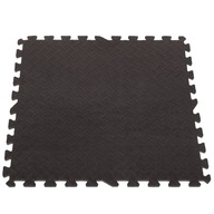 Penová podložka puzzle pre deti čierna 60x60 4ks