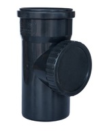 Čistič PVC so separátorom, ČIERNA, priemer 110 mm Čistič PVC so separátorom, ČIERNA, priemer 110 mm