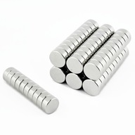 VALEC NEODYMOVÝ MAGNET 6x2,5 N38 SADA 70 KS.