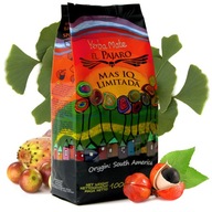 Yerba Mate El Pajaro Mas IQ Guarana Kaktus 1kg