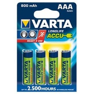 * 4 BATÉRIE VARTA R03 AAA 800mAh * 4 BATÉRIE VARTA R03 AAA 800mAh