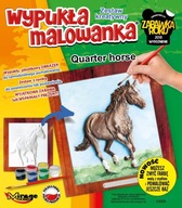 Kniha o maľovaní vypuklých koní - Quarter Horse