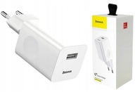 BASEUS Rýchla výkonná QC 24W USB nástenná nabíjačka BASEUS Rýchla výkonná QC 24W USB nástenná nabíjačka