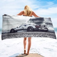 Plážová osuška na kúpanie Auto športové autá