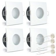 4x KOVOVÁ STROPNÁ LAMPA PRE LED ŽIAROVKY 4x KOVOVÁ STROPNÁ LAMPA PRE LED ŽIAROVKY