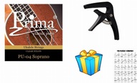 STRUNKY NA SOPRAN UKULELE + KAPODSTER + ! STRUNKY NA SOPRAN UKULELE + KAPODSTER + !