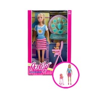 BÁBIKA ANLILY 30 CM SO STOLIČKOU BÁBIKA ANLILY 30 CM SO STOLIČKOU