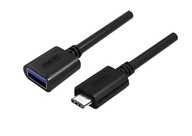 UNITEK USB TYP-C TO USB AF adaptér 0,15m; Y-C476BK