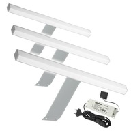 3x LED nábytkové svietidlo nad zrkadlovú skrinku 3W BRITA 3x LED nábytkové svietidlo nad zrkadlovú skrinku 3W BRITA