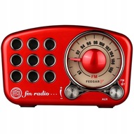 RÁDIO RETRO MINI FM FEEGAR BLUETOOTH MICRO SD RÁDIO RETRO MINI FM FEEGAR BLUETOOTH MICRO SD