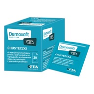 Demoxoft Plus Clean obrúsky na očné viečka 20 kusov