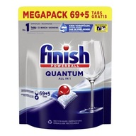 Finish Quantum All in1 kapsule do umývačky riadu 74 ks